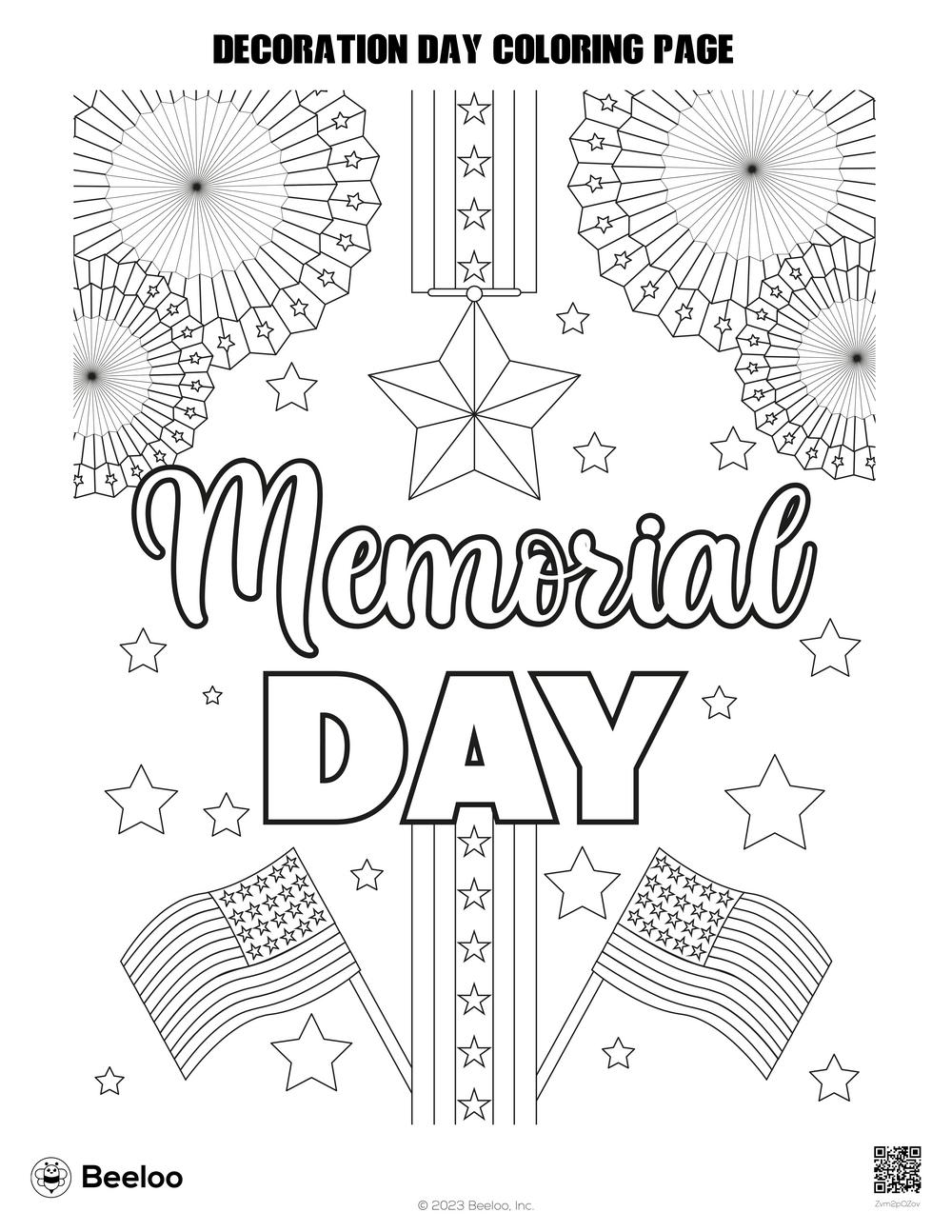 161 Memorial Day Coloring Pages: Honoring Heroes in Color 21