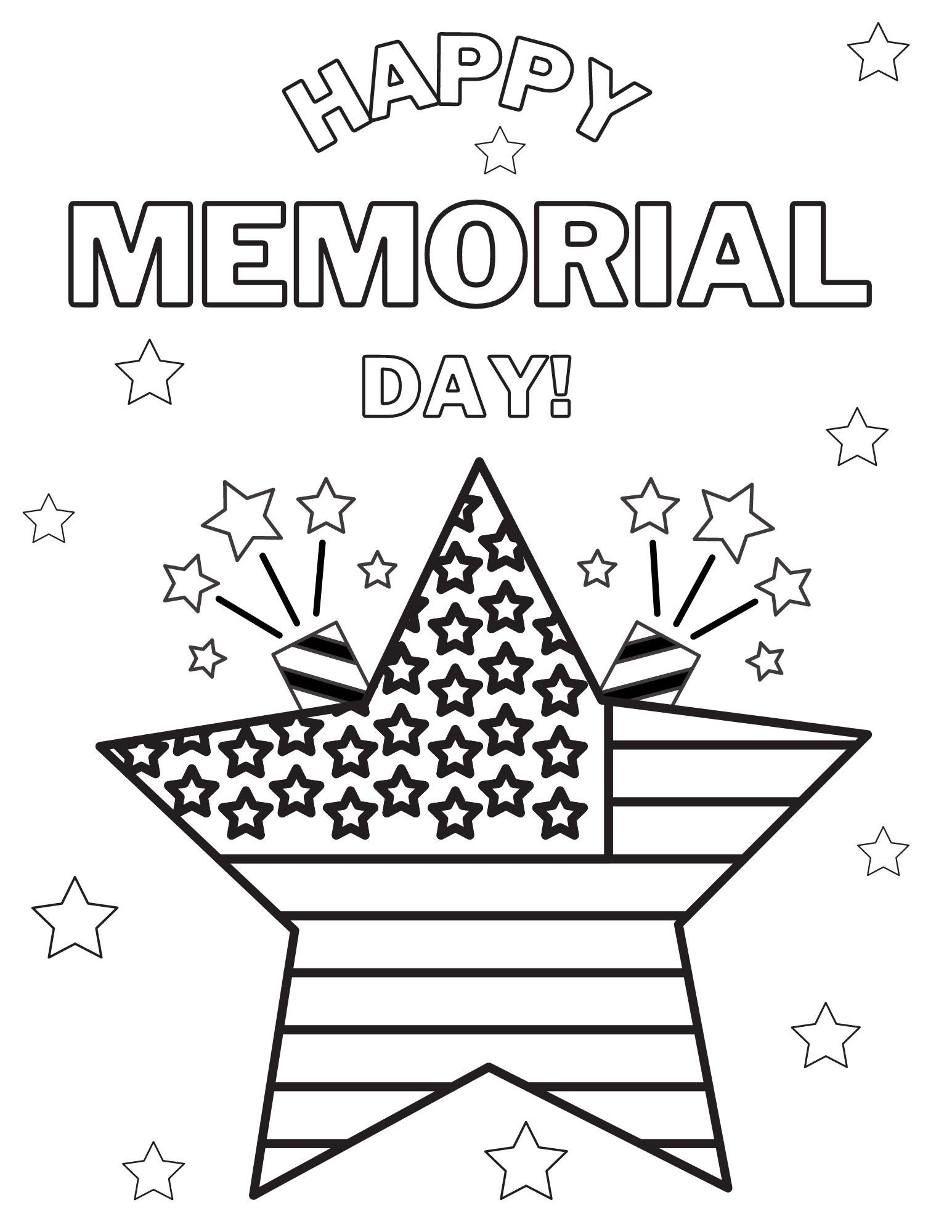 161 Memorial Day Coloring Pages: Honoring Heroes in Color 36