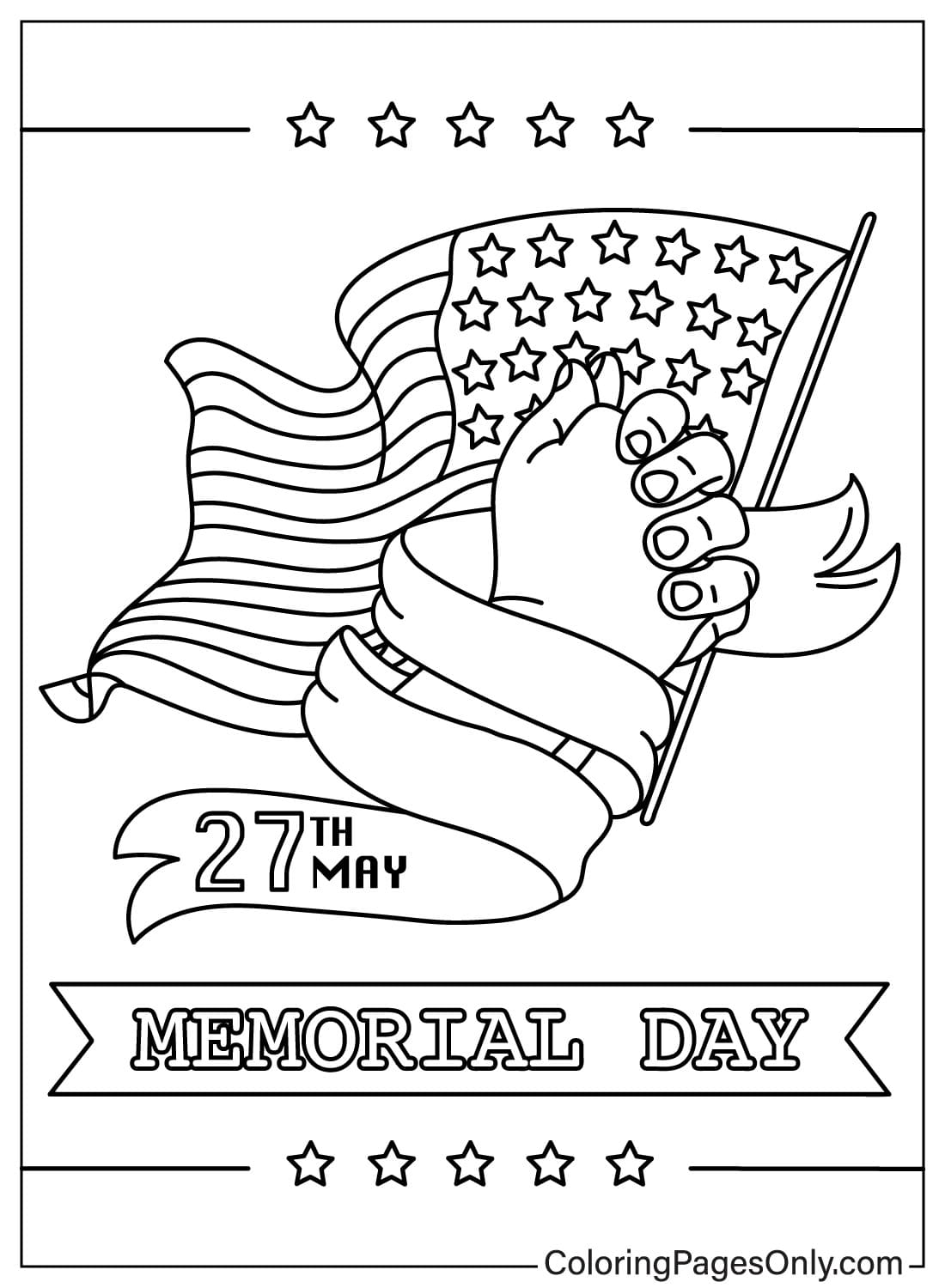 161 Memorial Day Coloring Pages: Honoring Heroes in Color 75