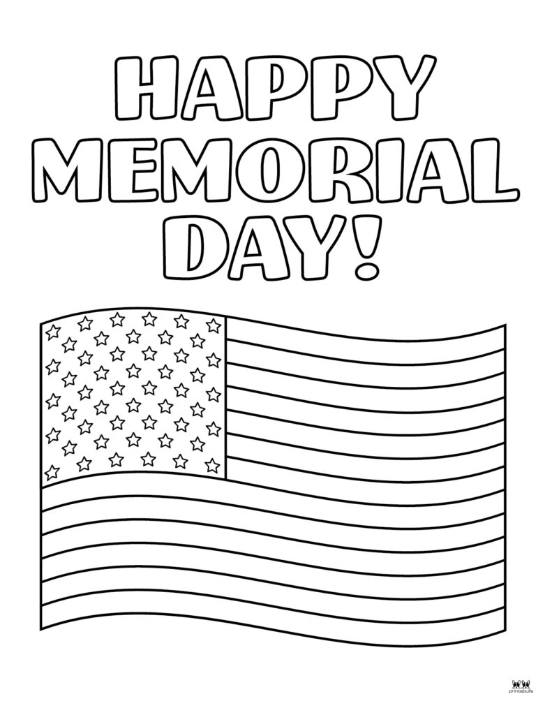 161 Memorial Day Coloring Pages: Honoring Heroes in Color 8