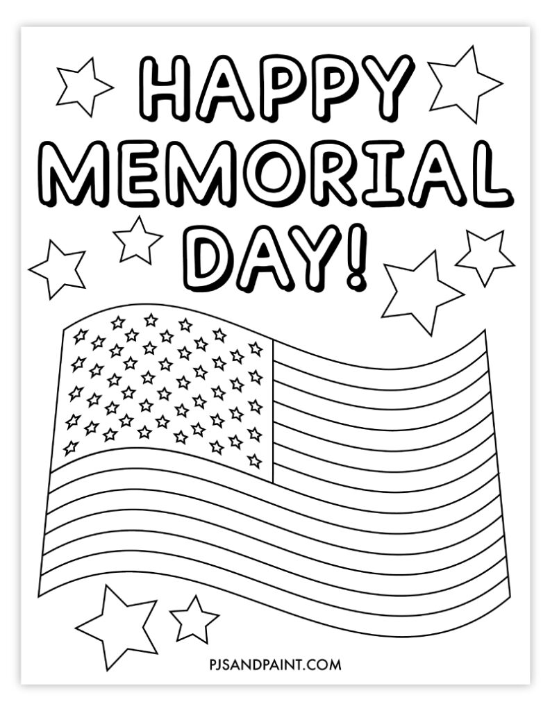 161 Memorial Day Coloring Pages: Honoring Heroes in Color 80