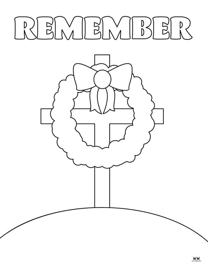 161 Memorial Day Coloring Pages: Honoring Heroes in Color 84