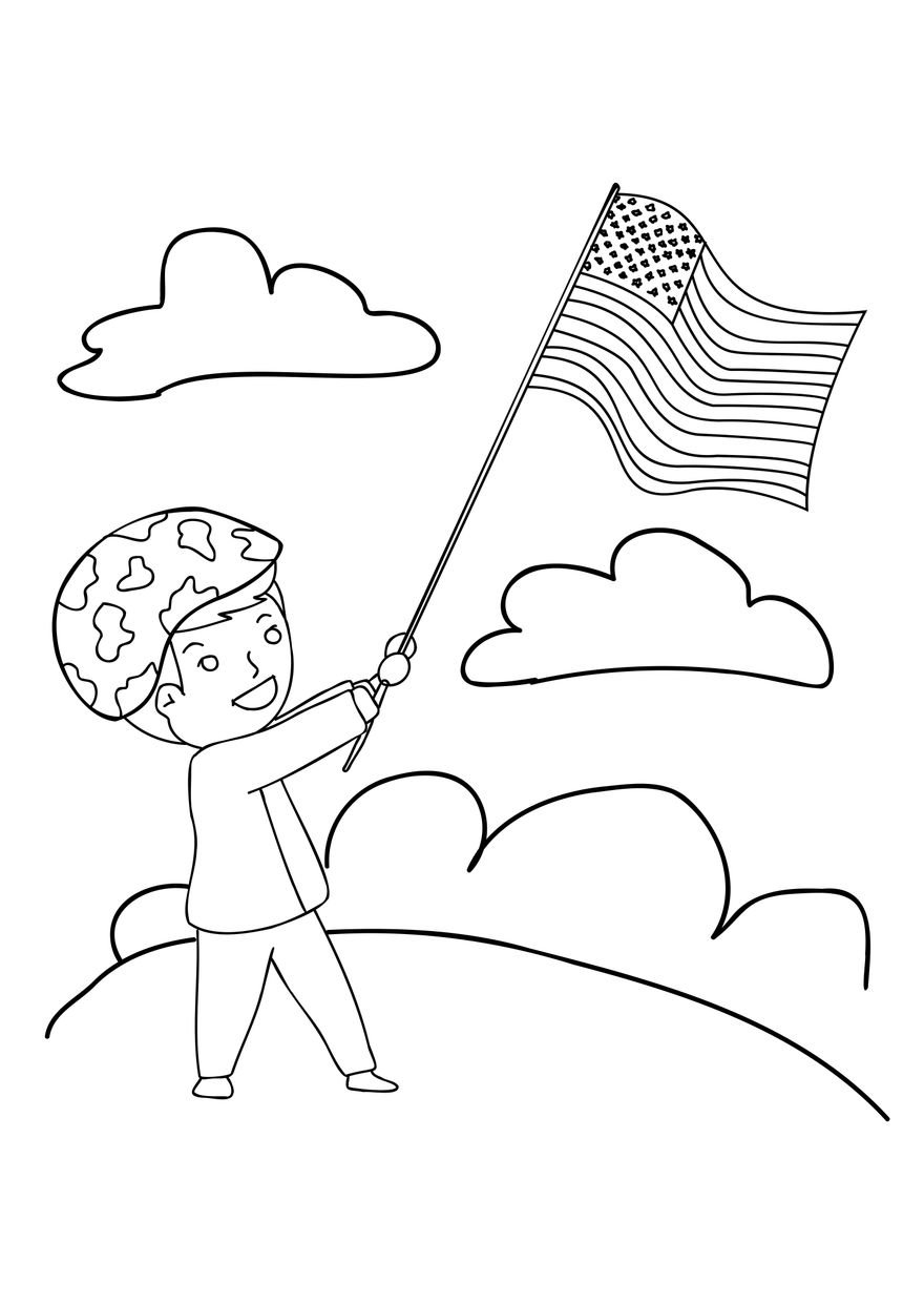 161 Memorial Day Coloring Pages: Honoring Heroes in Color 86