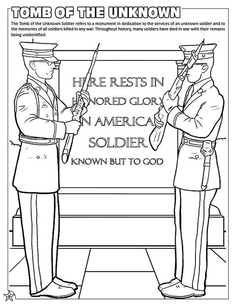 161 Memorial Day Coloring Pages: Honoring Heroes in Color 89