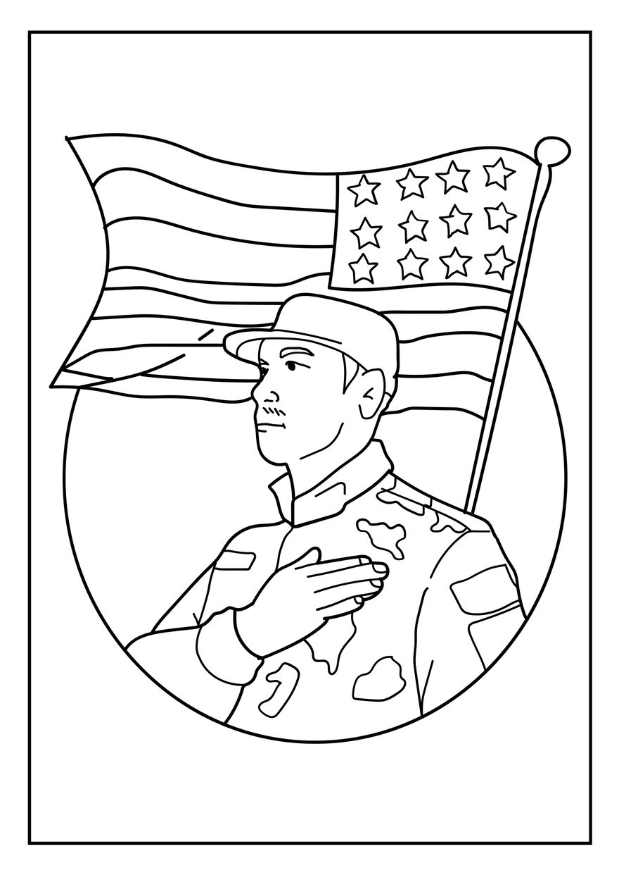 161 Memorial Day Coloring Pages: Honoring Heroes in Color 91