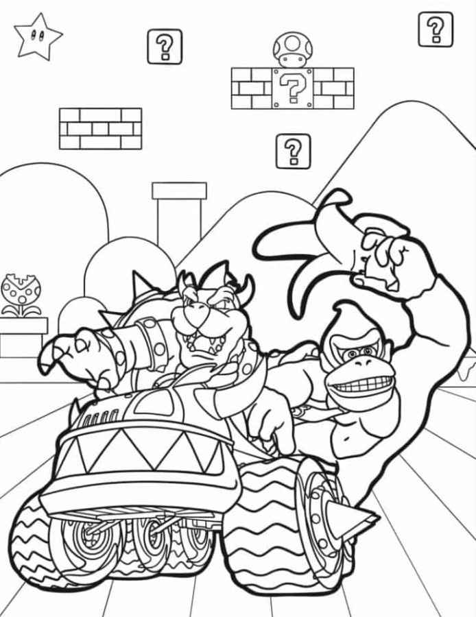 165 Bowser Coloring Pages: Join the Koopa Troop 110