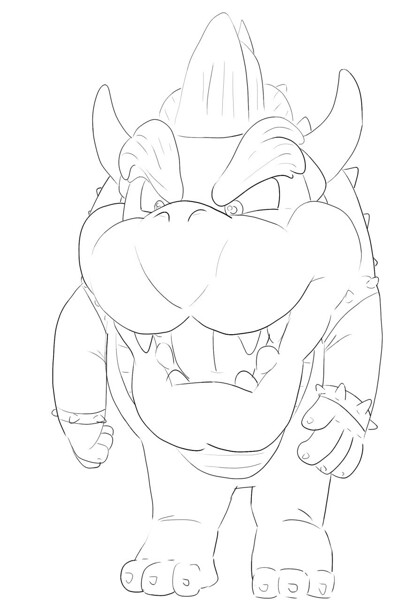 165 Bowser Coloring Pages: Join the Koopa Troop 140