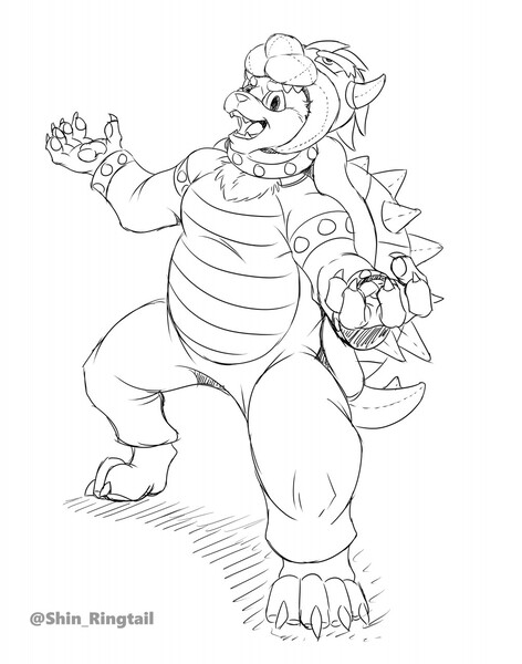 165 Bowser Coloring Pages: Join the Koopa Troop 150