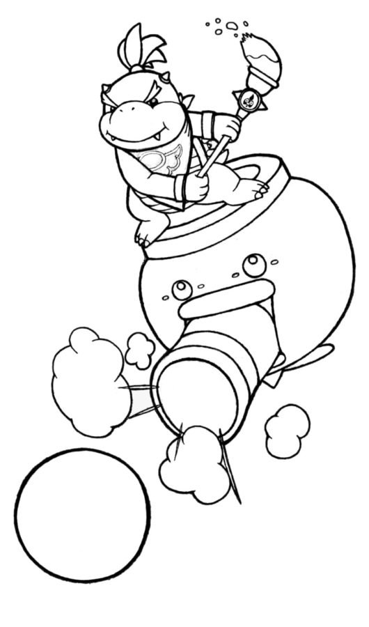 165 Bowser Coloring Pages: Join the Koopa Troop 24