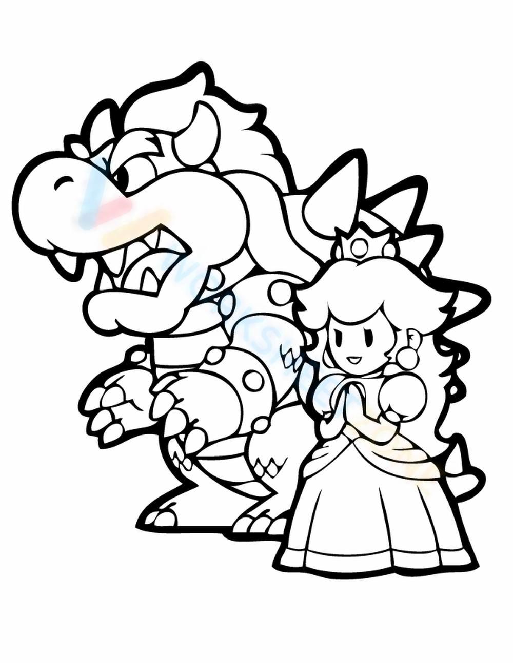 165 Bowser Coloring Pages: Join the Koopa Troop 32