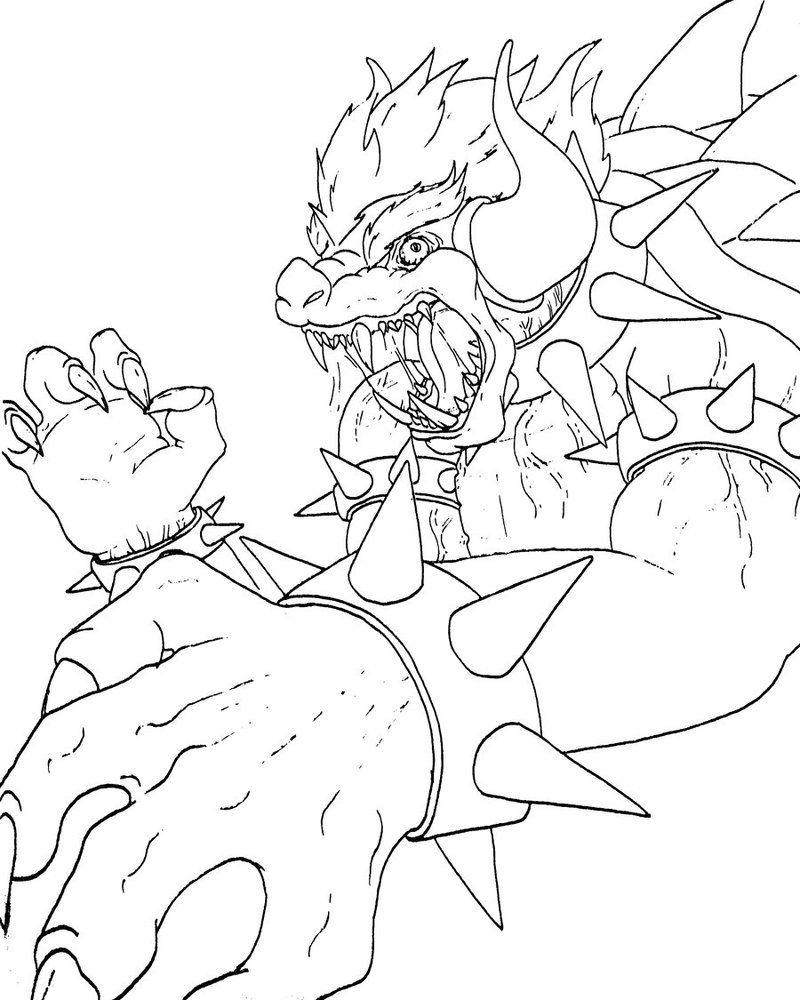 165 Bowser Coloring Pages: Join the Koopa Troop 40