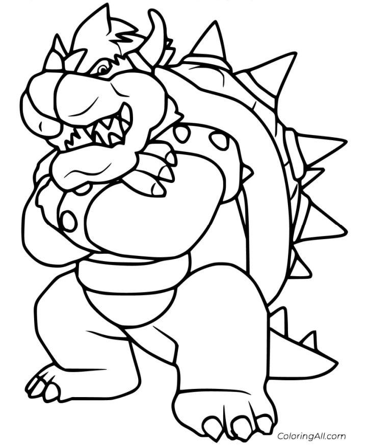 165 Bowser Coloring Pages: Join the Koopa Troop 44