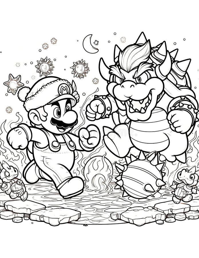 165 Bowser Coloring Pages: Join the Koopa Troop 60