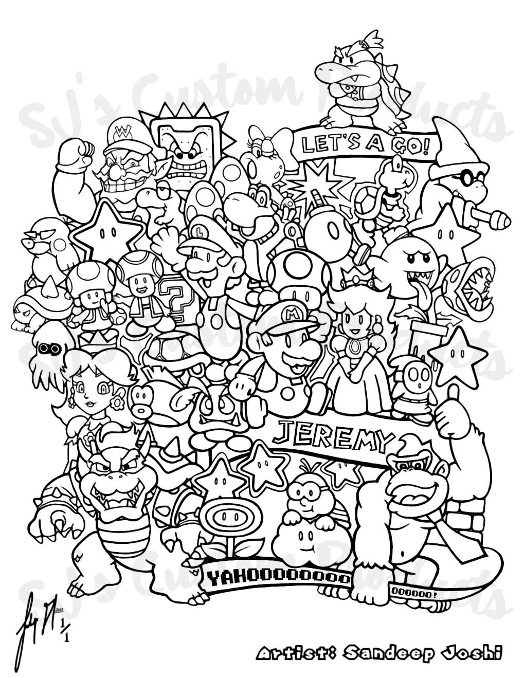 165 Bowser Coloring Pages: Join the Koopa Troop 64