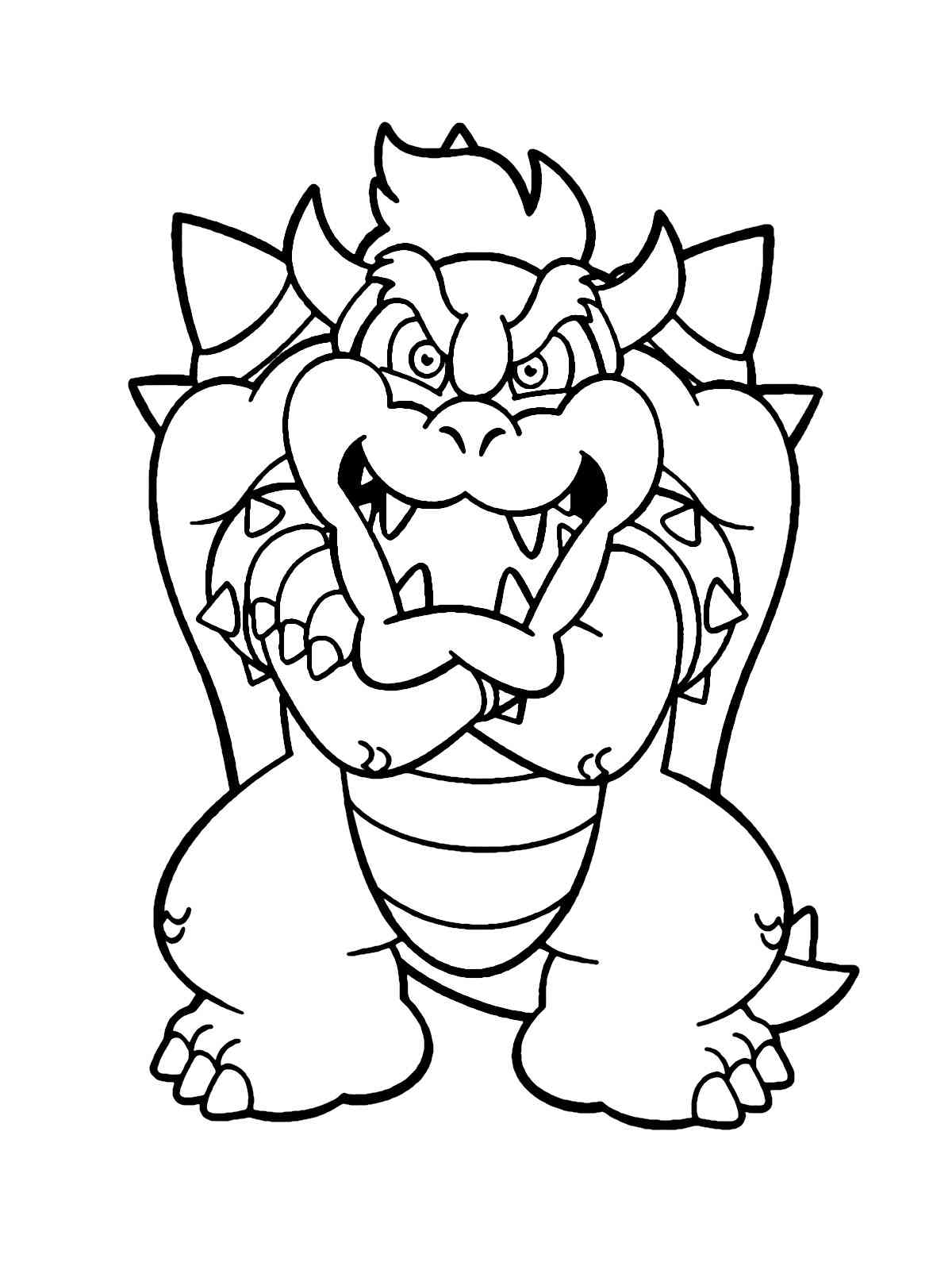 165 Bowser Coloring Pages: Join the Koopa Troop 65