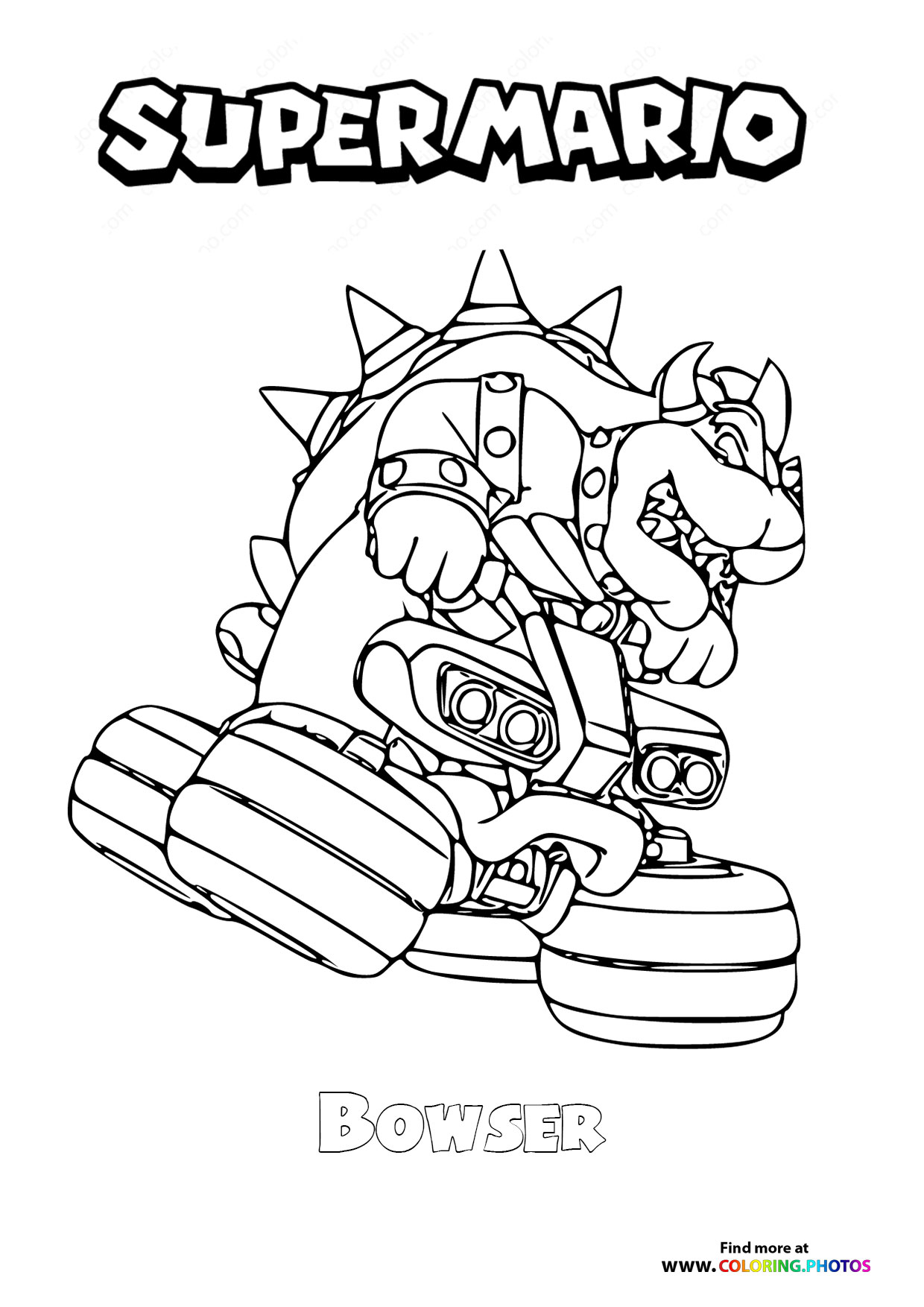 165 Bowser Coloring Pages: Join the Koopa Troop 7