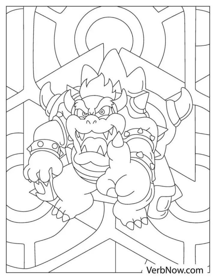 165 Bowser Coloring Pages: Join the Koopa Troop 83