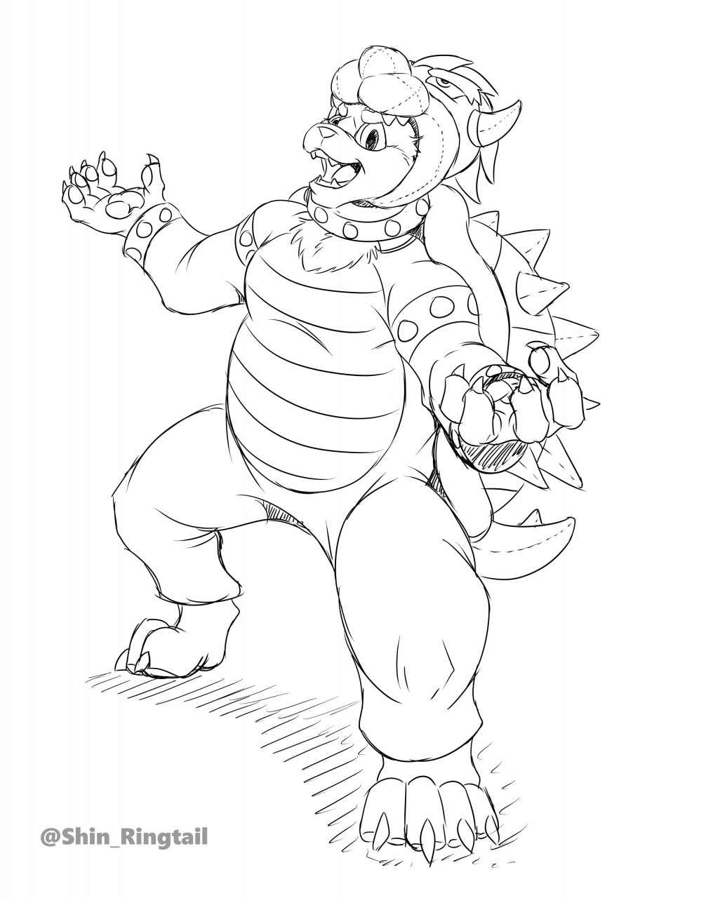 165 Bowser Coloring Pages: Join the Koopa Troop 99