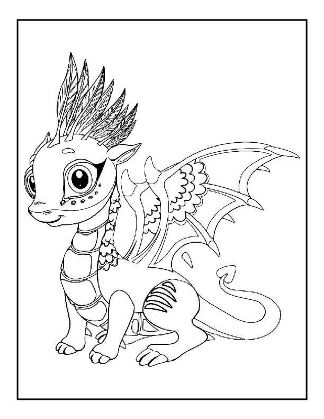 180+ How to Train Your Dragon Coloring Pages 103