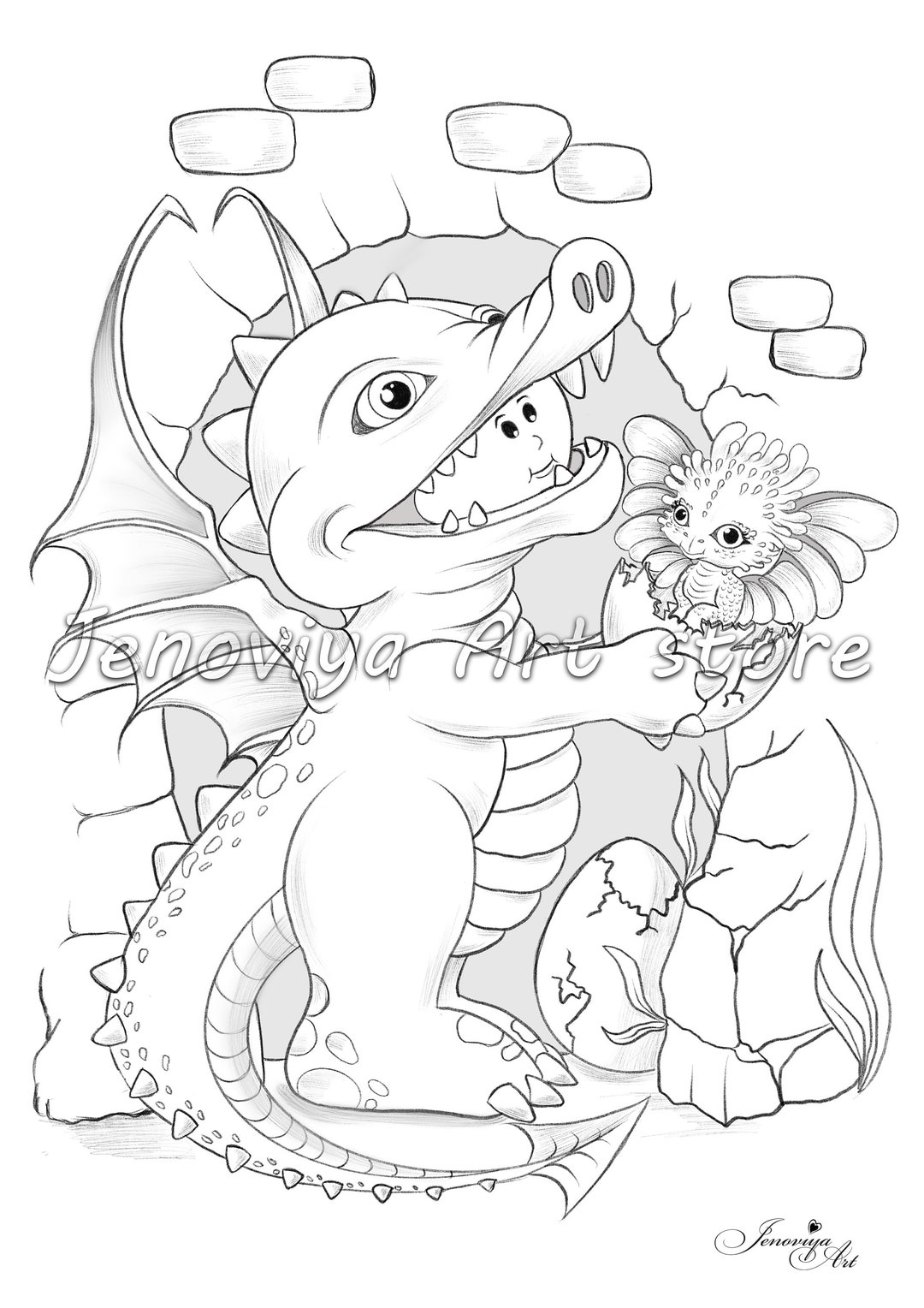 180+ How to Train Your Dragon Coloring Pages 105