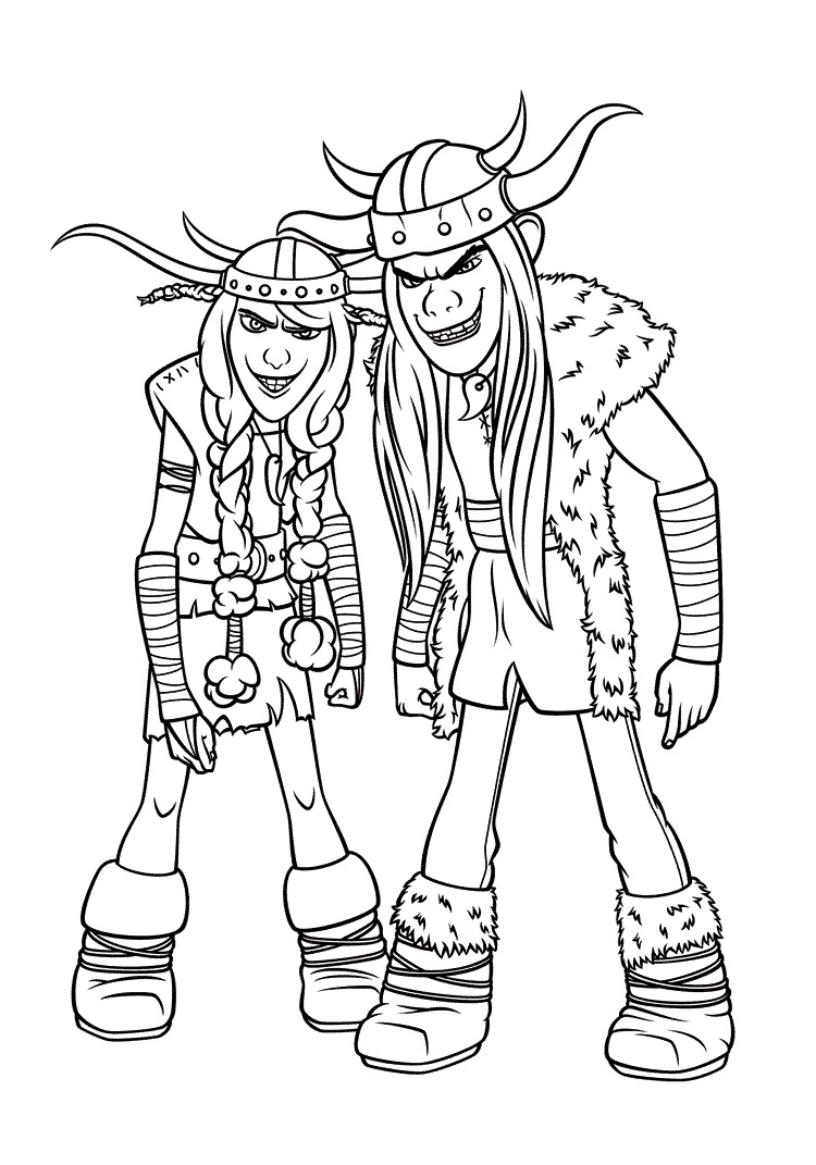 180+ How to Train Your Dragon Coloring Pages 11