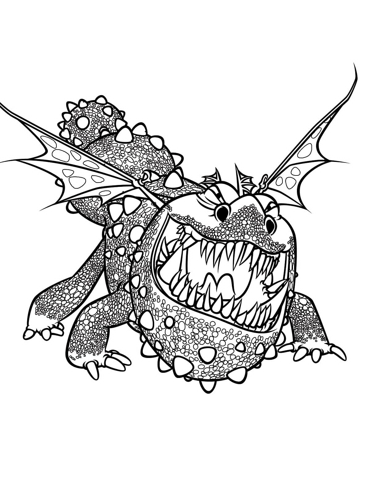 180+ How to Train Your Dragon Coloring Pages 113