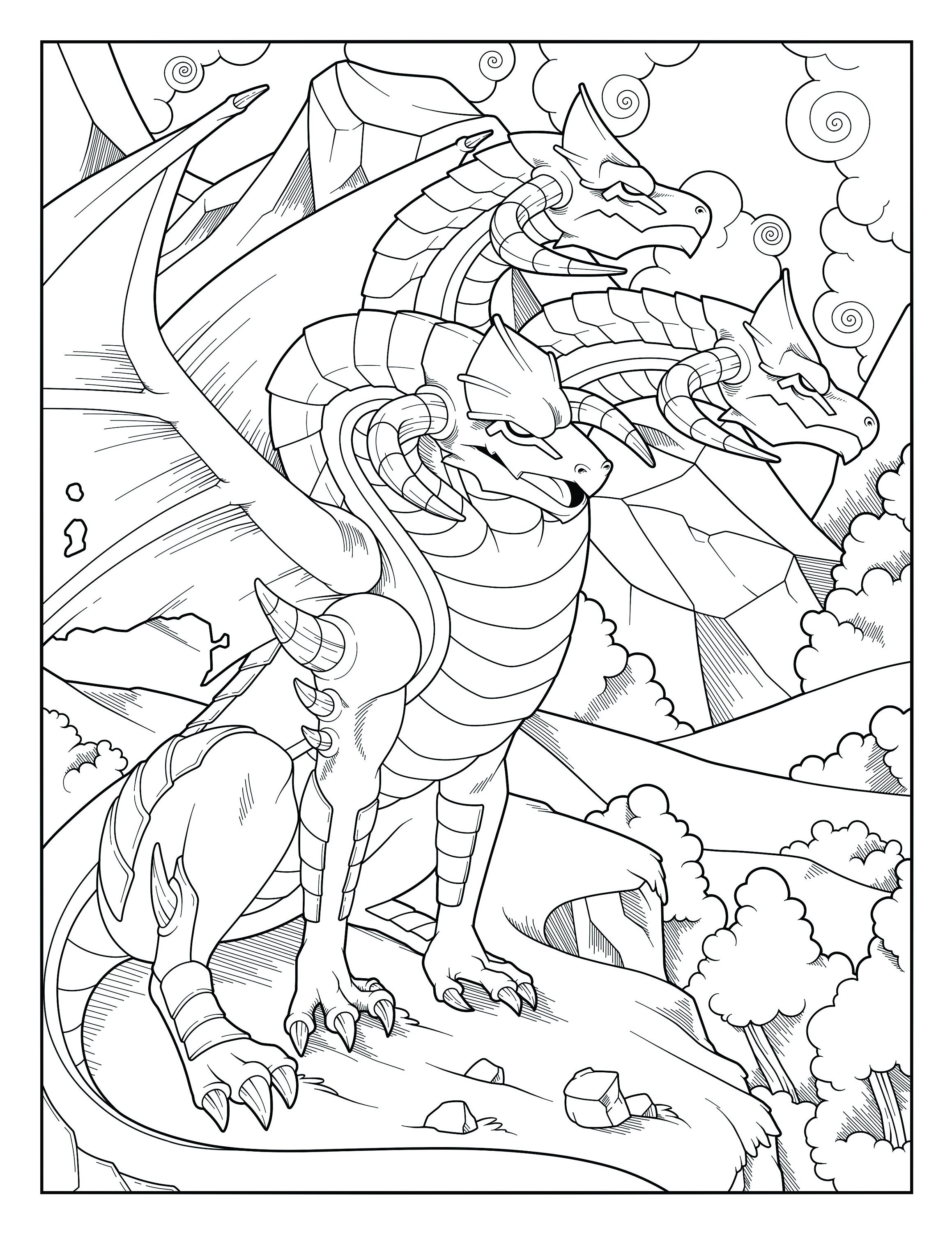 180+ How to Train Your Dragon Coloring Pages 172