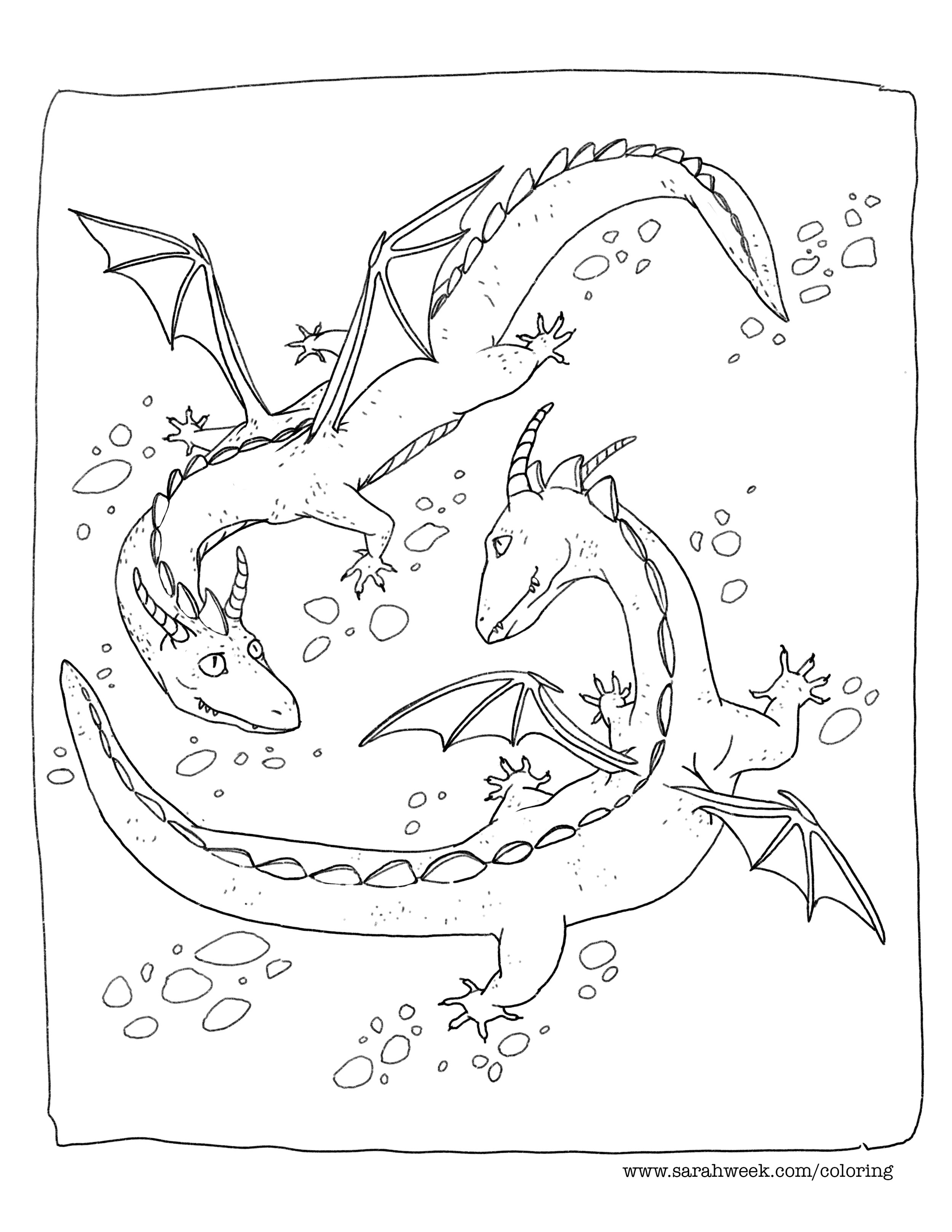 180+ How to Train Your Dragon Coloring Pages 174