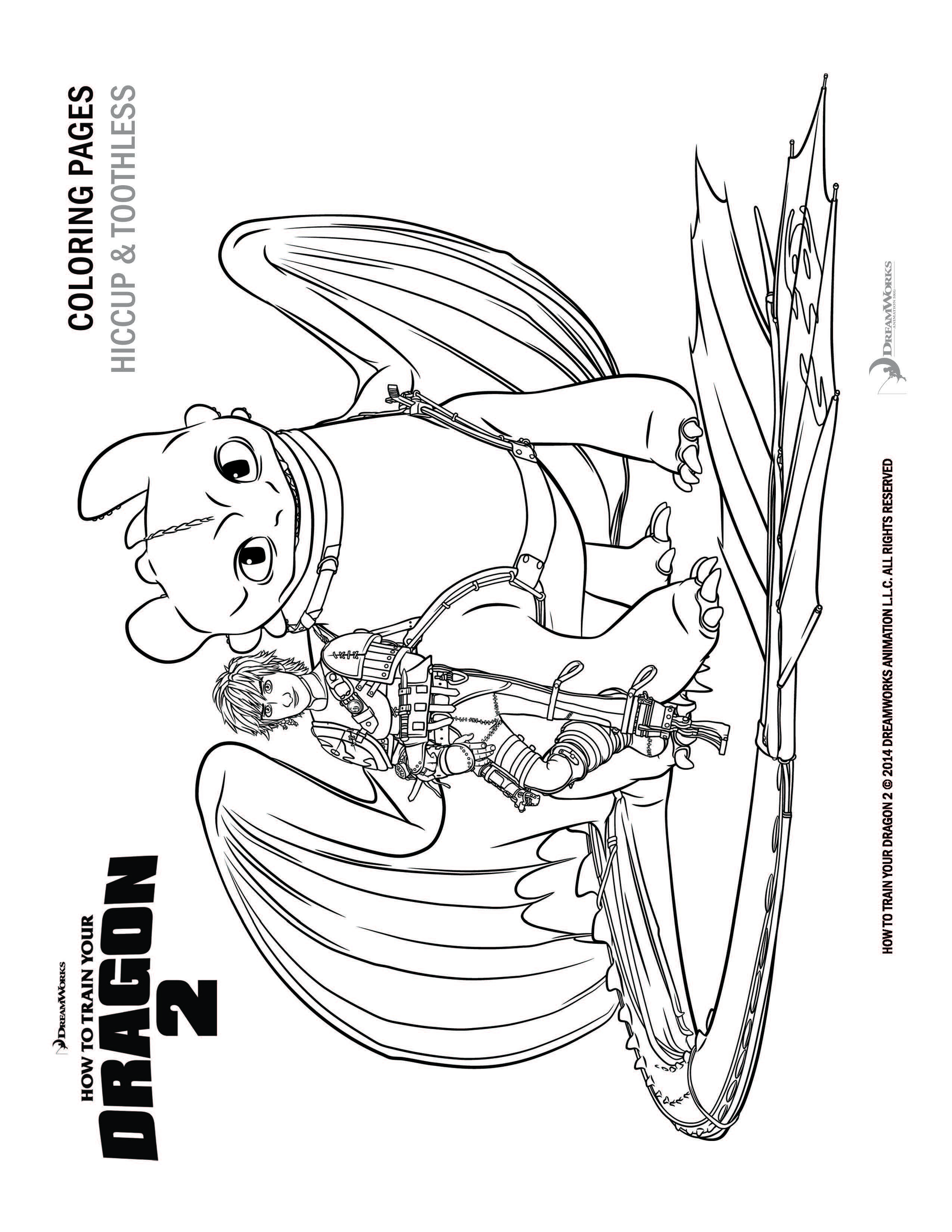 180+ How to Train Your Dragon Coloring Pages 176