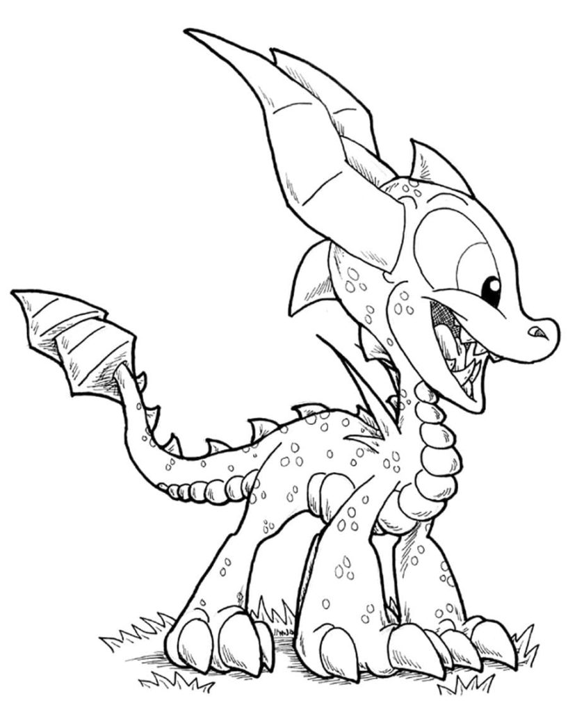 180+ How to Train Your Dragon Coloring Pages 25