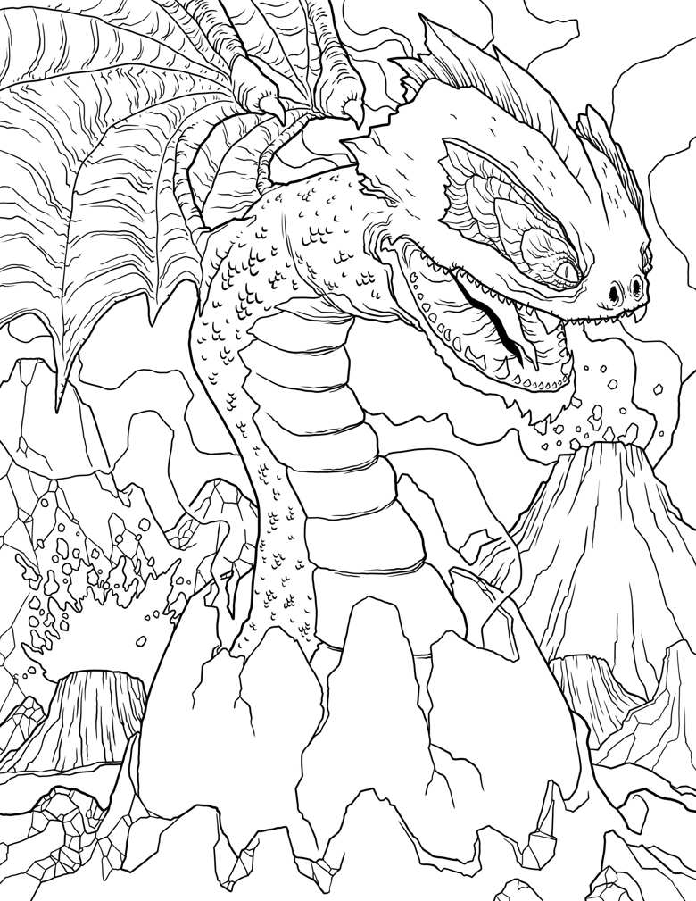 180+ How to Train Your Dragon Coloring Pages 4