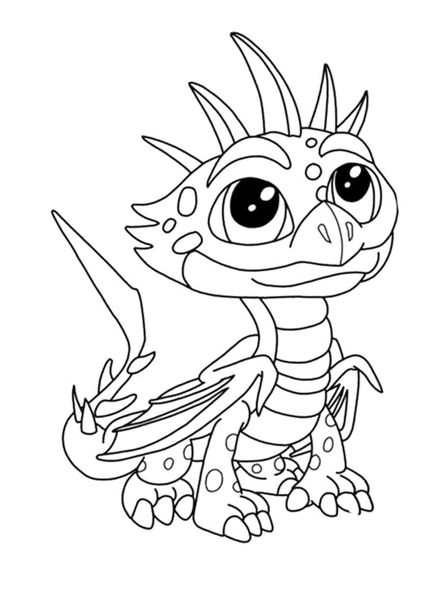 180+ How to Train Your Dragon Coloring Pages 63