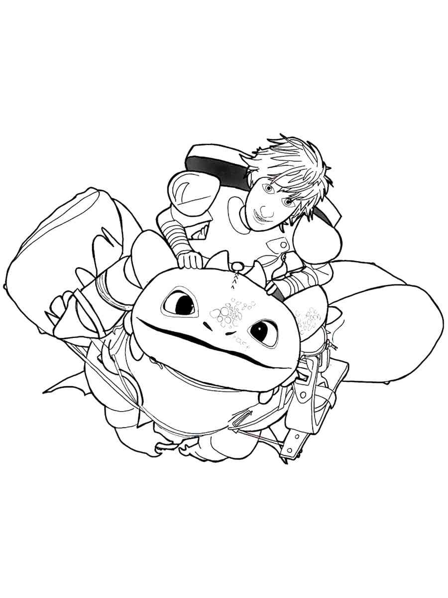 180+ How to Train Your Dragon Coloring Pages 67