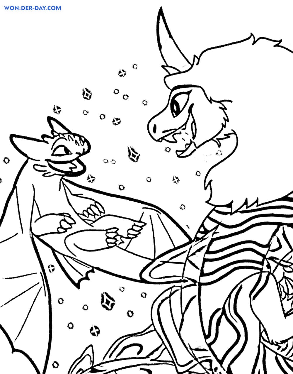 180+ How to Train Your Dragon Coloring Pages 86