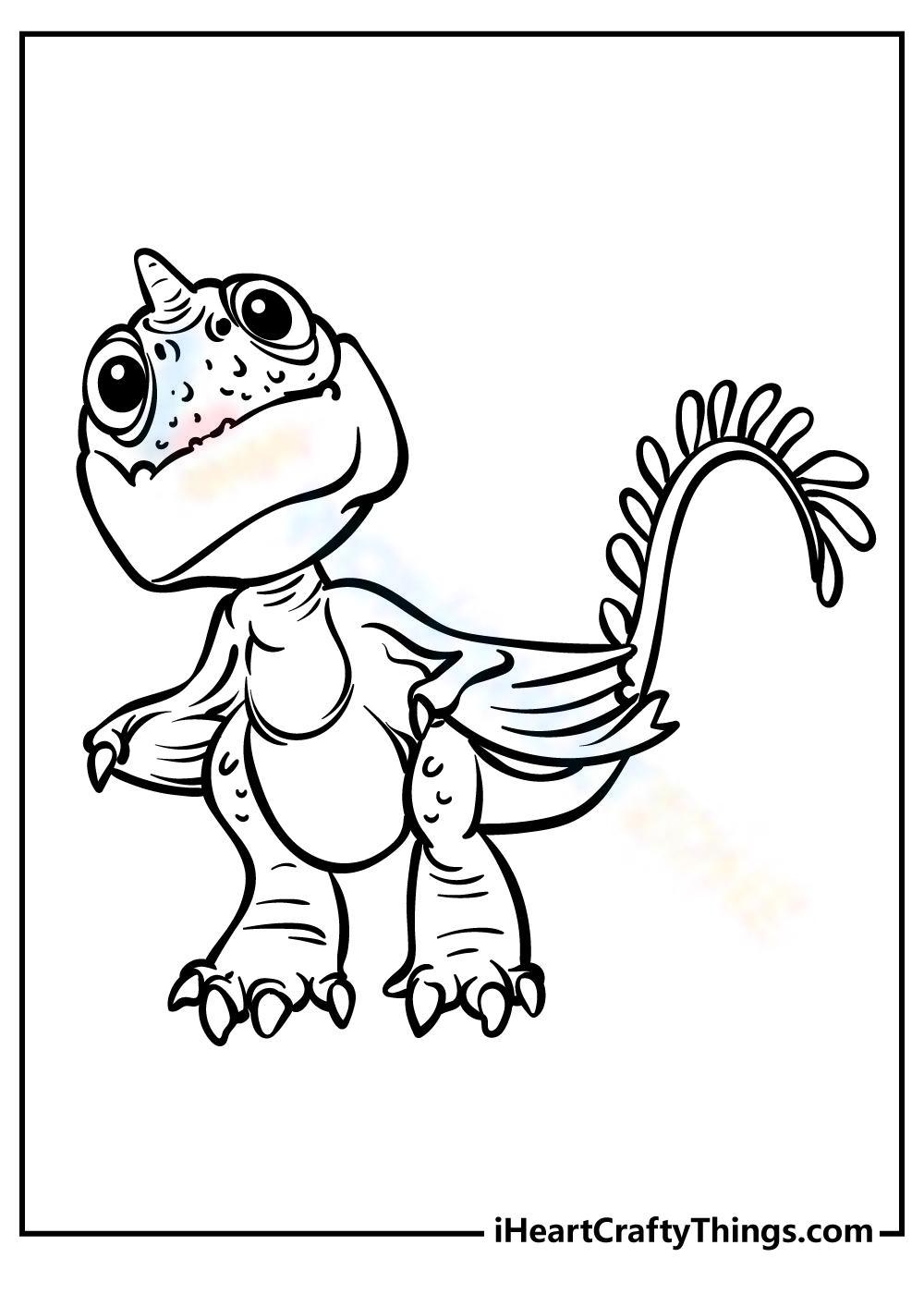 180+ How to Train Your Dragon Coloring Pages 95