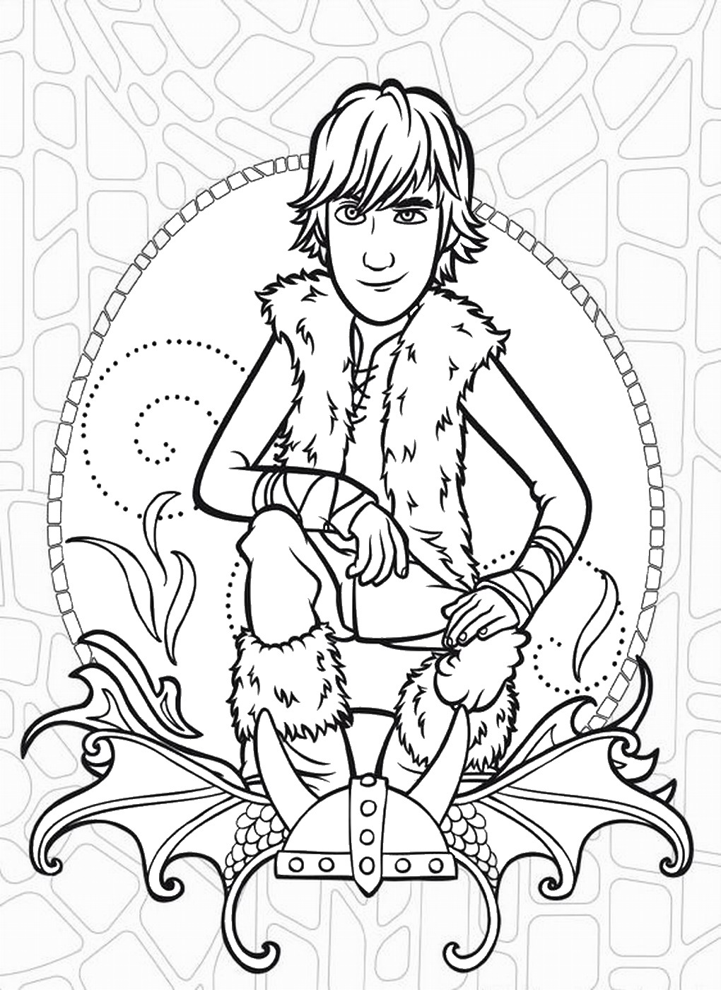 180+ How to Train Your Dragon Coloring Pages 96