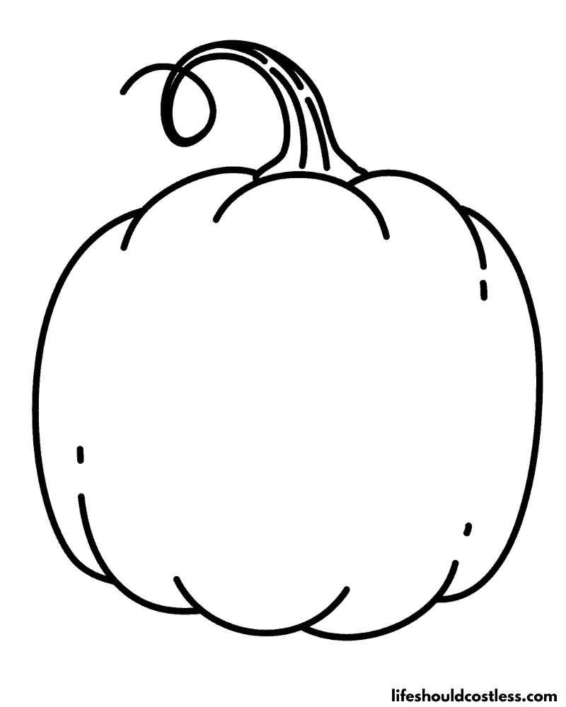 184 Squash Coloring Pages Printable 127