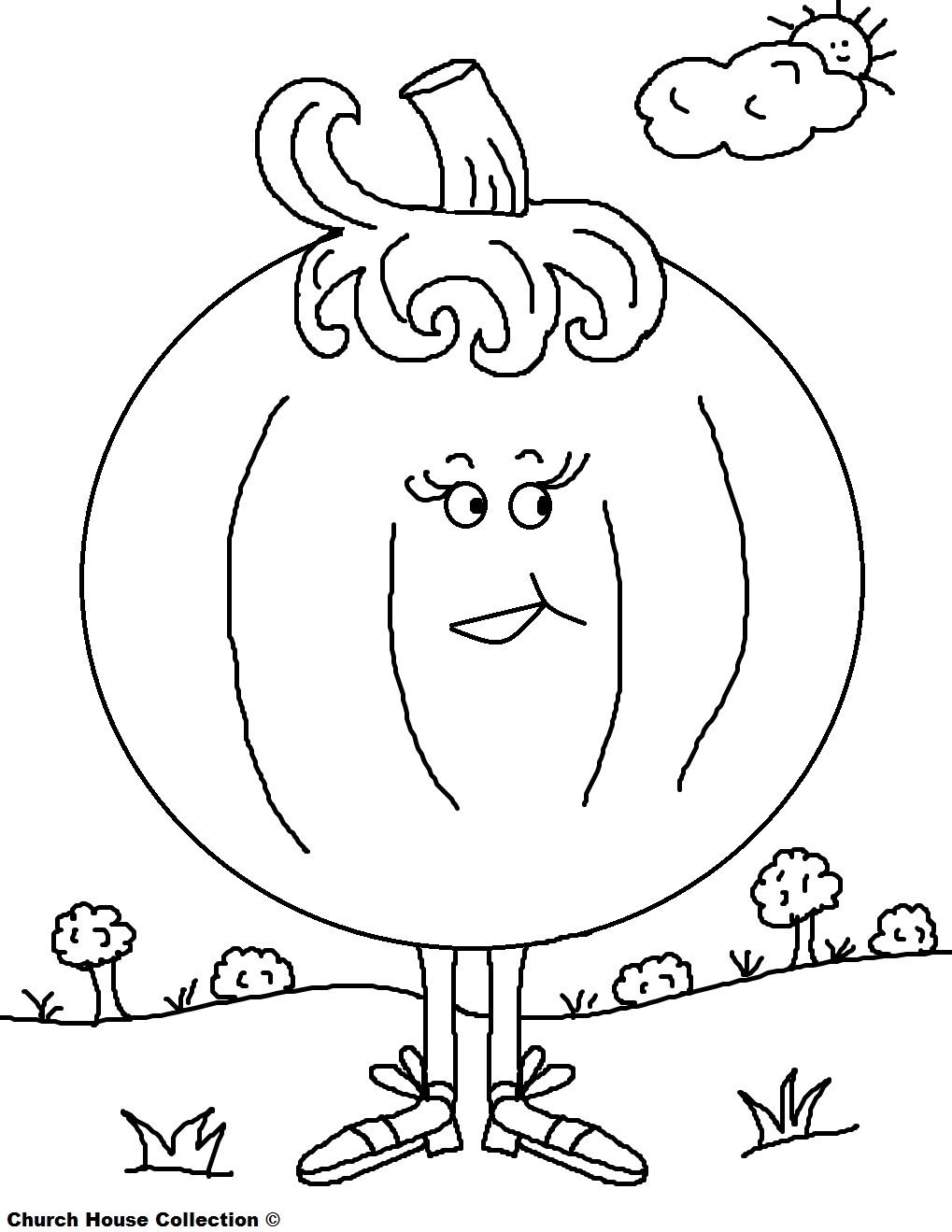 184 Squash Coloring Pages Printable 141