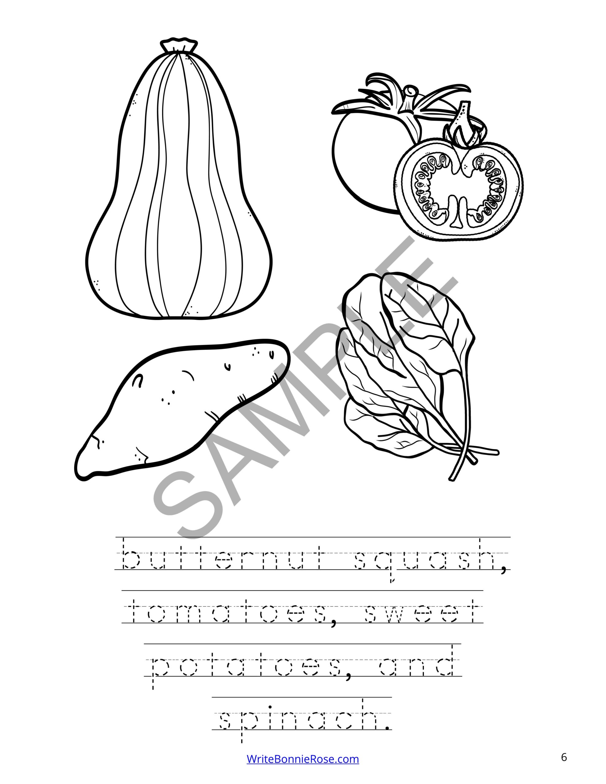 184 Squash Coloring Pages Printable 174