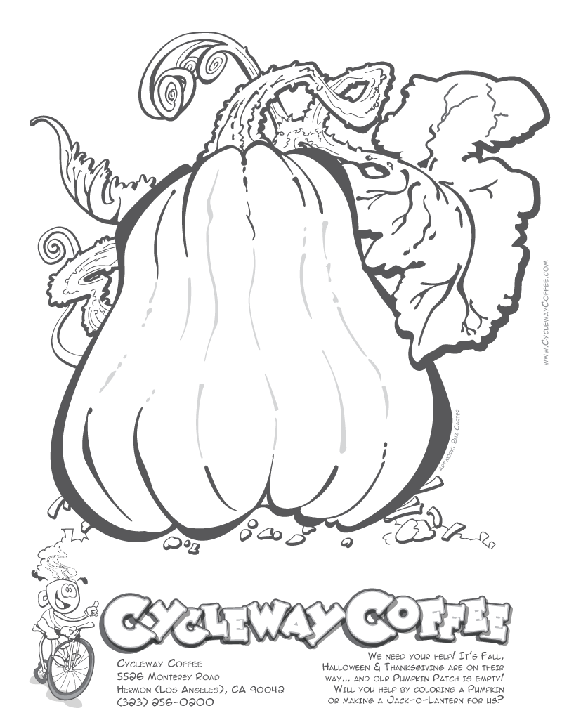 184 Squash Coloring Pages Printable 47