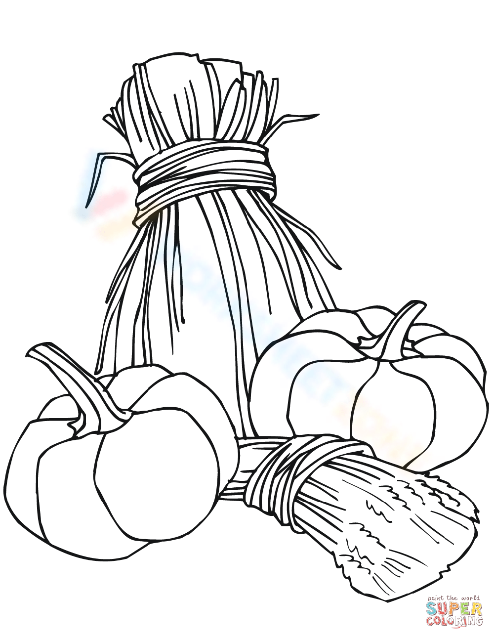 184 Squash Coloring Pages Printable 65