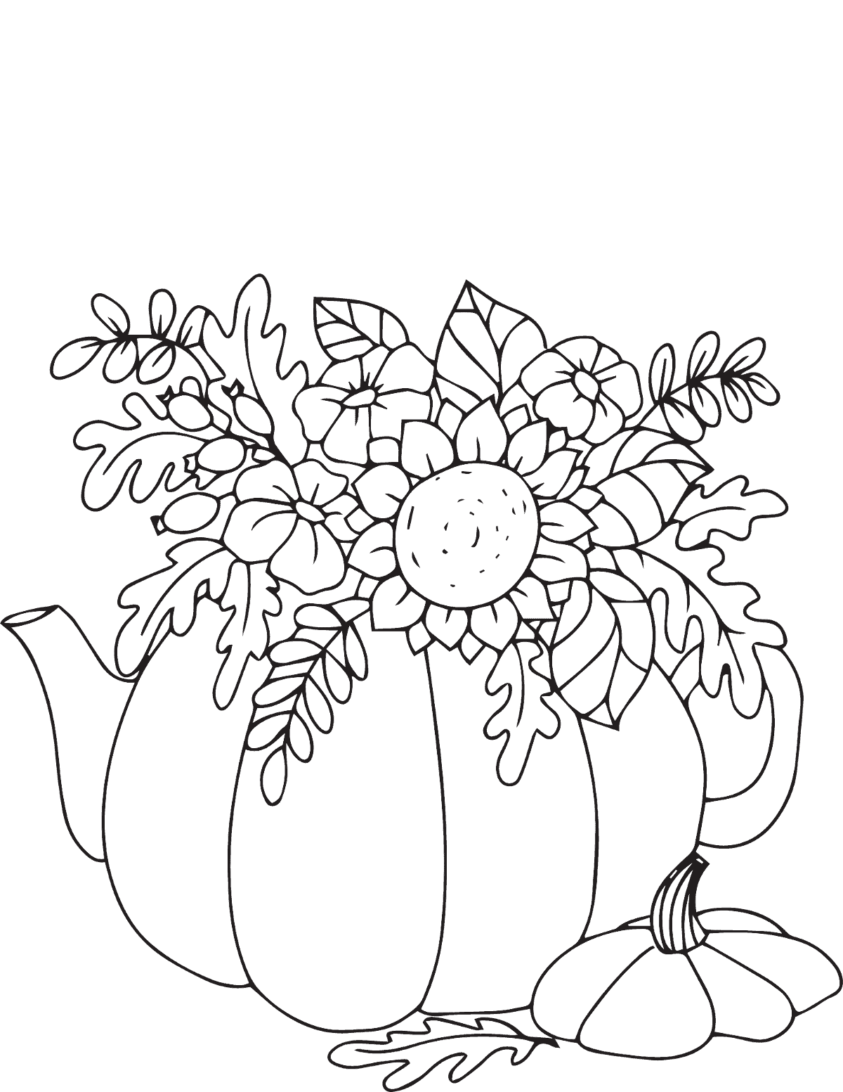 184 Squash Coloring Pages Printable 82