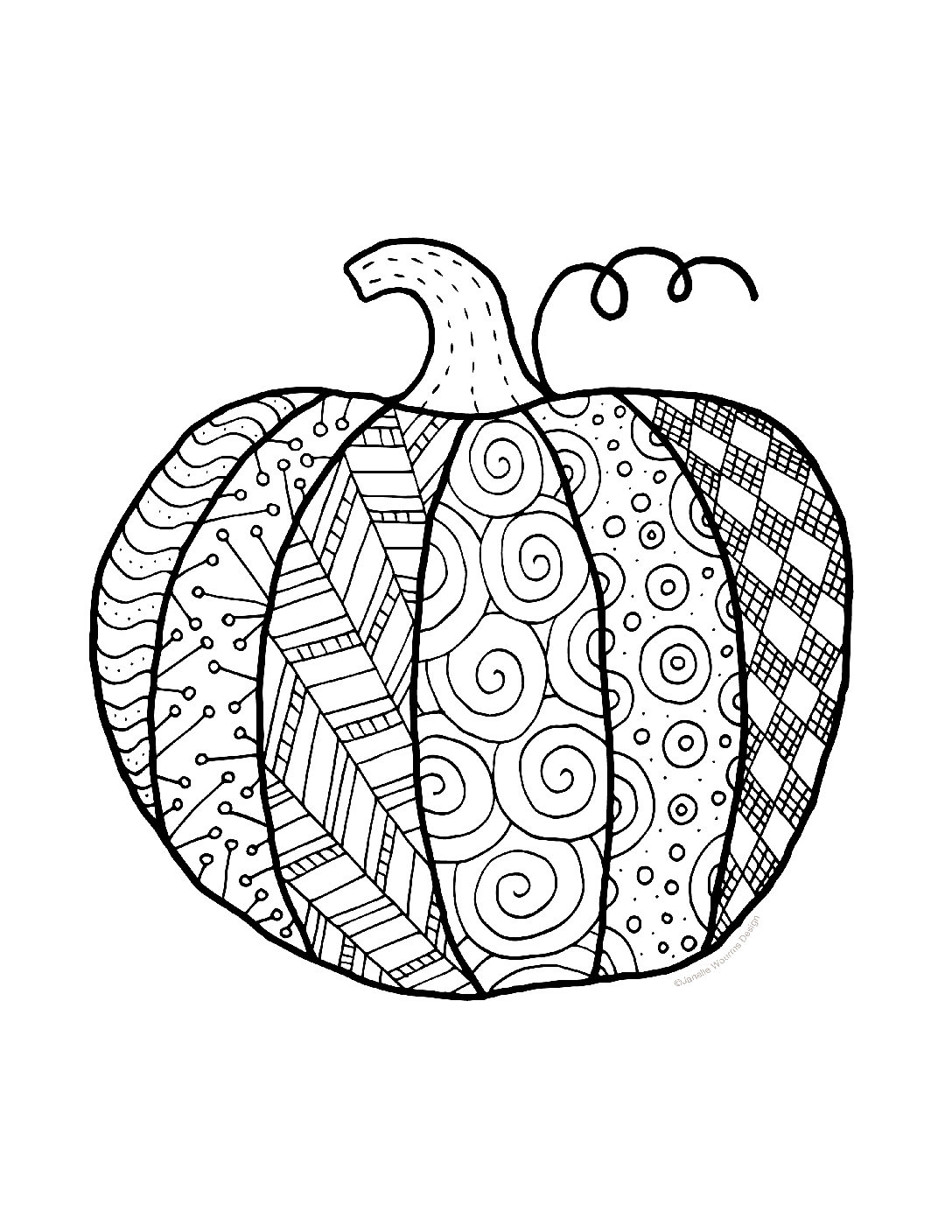 184 Squash Coloring Pages Printable 98