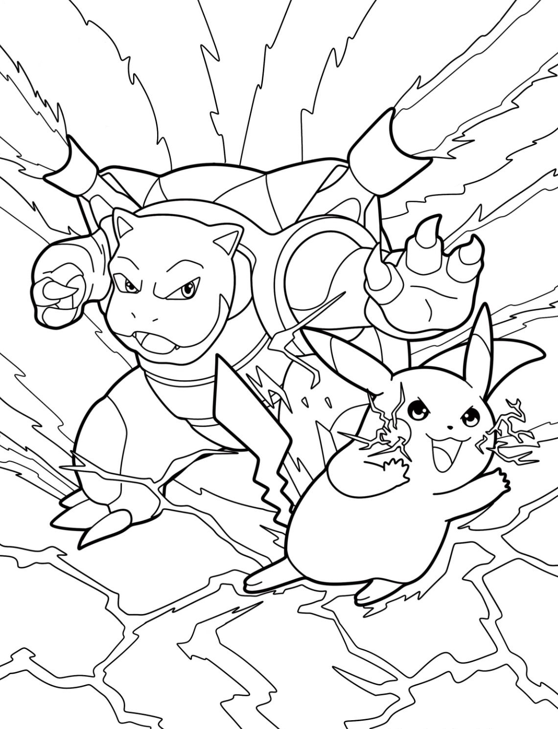 185+ Pokemon Card Coloring Pages Printable 109