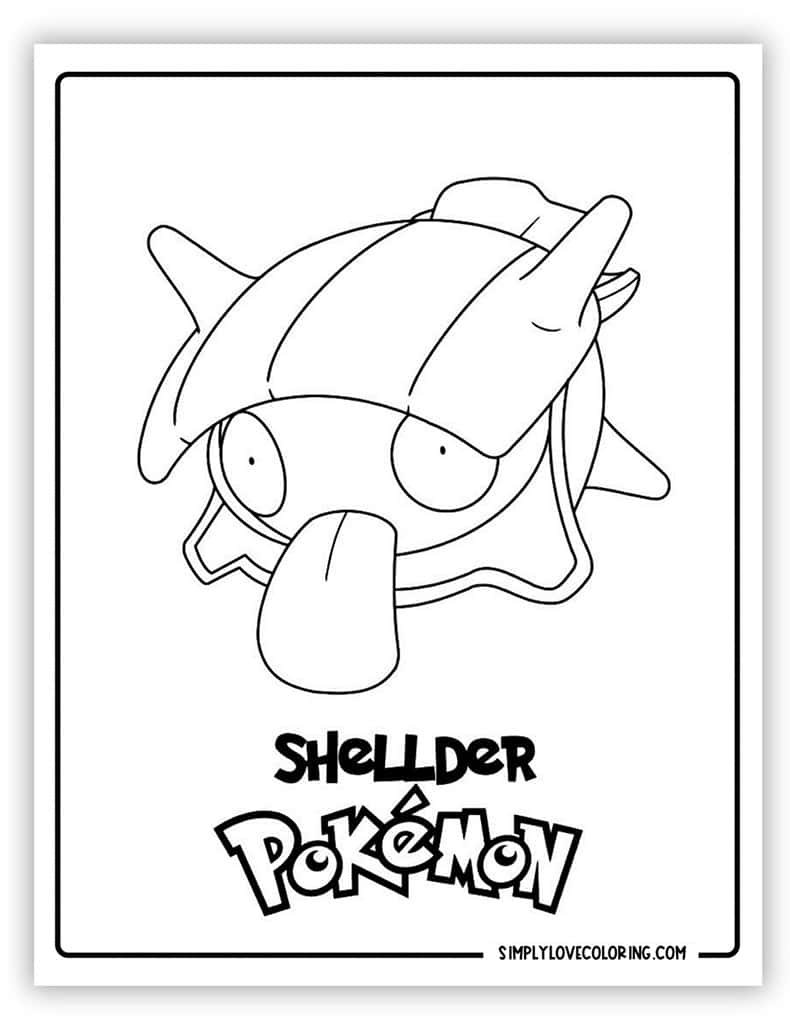 185+ Pokemon Card Coloring Pages Printable 25