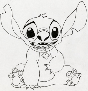 188+ Stitch Coloring Pages Free Printable 102