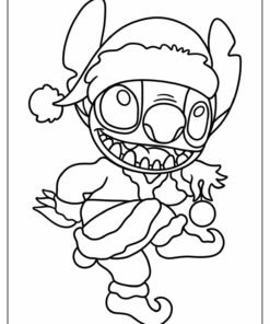 188+ Stitch Coloring Pages Free Printable 131