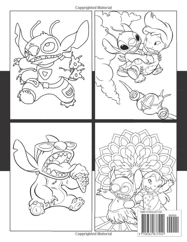 188+ Stitch Coloring Pages Free Printable 136