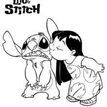 188+ Stitch Coloring Pages Free Printable 158