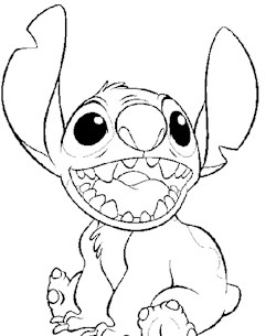 188+ Stitch Coloring Pages Free Printable 16